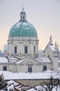 Baroque cathedral. Brescia - Italy. Called the New Cathedral or the Cathedral. Royalty Free Stock Photo