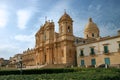 Baroque cathedral of Noto in Sicily Royalty Free Stock Photo