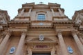 baroque cathedral - noto - sicily (italy) Royalty Free Stock Photo