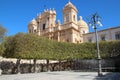 baroque cathedral - noto - sicily (italy) Royalty Free Stock Photo