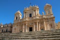 baroque cathedral - noto - sicily (italy) Royalty Free Stock Photo