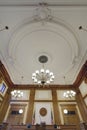 Baroque Ceiling in Pioneer Courthouse Royalty Free Stock Photo