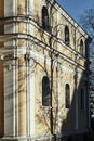 Baroque chapel built onto the Gothic nave of the church