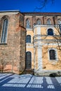 Baroque chapel built onto the Gothic nave