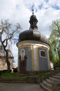 Baroque chapel in the Upice, Eastern Bohemia, Czech republic