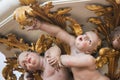 Baroque Cherubs, St Mang Basilica in Fussen, Bavaria, Germany