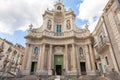 Baroque church - Basilica della Collegiata, Catania, Sicily