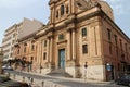 baroque church (collegio di maria addolorata) in ragusa in sicily (italy)