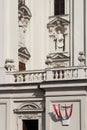baroque church (kirche am hof) in vienna - austria Royalty Free Stock Photo