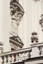 baroque church (kirche am hof) in vienna - austria Royalty Free Stock Photo