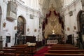 baroque church (saint-joseph) in ragusa in sicily (italy) Royalty Free Stock Photo