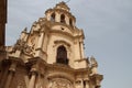 baroque church (saint-joseph) in ragusa in sicily (italy) Royalty Free Stock Photo