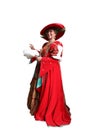 Baroque costume Royalty Free Stock Photo