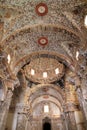 Baroque dome ceiling detail cathedral church Royalty Free Stock Photo