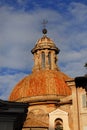 Baroque dome in Rome