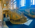 Baroque entrance hall of Palazzo Madama in Turin