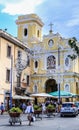 Baroque exterior of the Church of Carmine, Sorrento