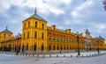 Baroque facade of the Palace of San Telmo in Seville.It is the seat of the presidency of the Andalusian Autonomous