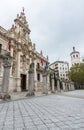 Baroque facade of the University of Valladolid