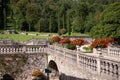 The baroque gardens of Villa Bozzolo, Varese, Italy