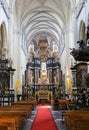 Baroque High Altar in St Andrew Church of Antwerp, Belgium