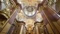 Interior of Melk Abbey church Royalty Free Stock Photo