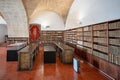 Baroque Library or Joanine Library Interior at University of Coimbra - Coimbra, Portugal