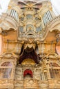 Baroque Organ Marienorgel in St. Mary's Church, Rostock (Germany) Royalty Free Stock Photo