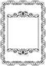 Baroque ornate best frame Royalty Free Stock Photo