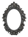 Baroque oval frame