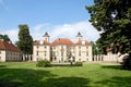 Baroque palace in europe. Royalty Free Stock Photo