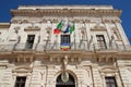 baroque palace (senato) in syracuse in sicily (italy) Royalty Free Stock Photo