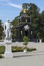 Baroque pavilion in Branicki gardens, Bialystok, Poland