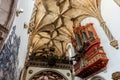 Monastery of Santa Cruz in Coimbra Royalty Free Stock Photo