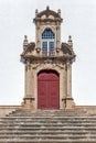 Baroque portal of the Igreja de Santa Maria da Devesa Church Royalty Free Stock Photo