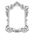 Baroque Rococo Mirror frame decor