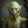 Baroque Sci-fi: The Old Man Yoda In Exquisite Detail