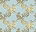 Baroque seamless pattern.