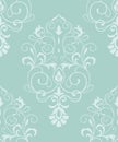 Baroque seamless textile pattern Royalty Free Stock Photo
