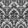 Baroque seamless vintage lace background