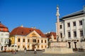 Baroque square, Gyor, Hungary