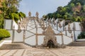 Baroque stairway to Bom Jesus do Monte sanctuary near Braga, Portug