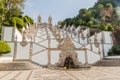 Baroque stairway to Bom Jesus do Monte sanctuary near Braga, Portug