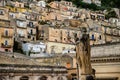 Baroque statue in Italy, Sicily, Modica in Ragusa Province Royalty Free Stock Photo