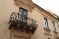 baroque stone building (palace ?) - taormina - italy