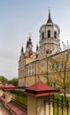 Baroque style Church of the Resurrection in Tomsk, Russia Royalty Free Stock Photo