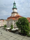 Baroque style City Hall in Lower Silesia in Poland