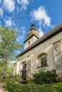 Baroque-style Loustarikirkko medieval convent church in Naantali, Finland Royalty Free Stock Photo