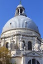 Baroque 17th century church Santa Maria della Salute, Venice, Italy Royalty Free Stock Photo