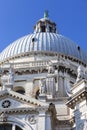 Baroque 17th century church Santa Maria della Salute, Venice, Italy Royalty Free Stock Photo